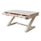 International Concepts Executive Desk, with Zosiac Base 32 in D X 32 H, 30 W X Hardwood, Unfinished K-OF64T-64Z - alternate 10